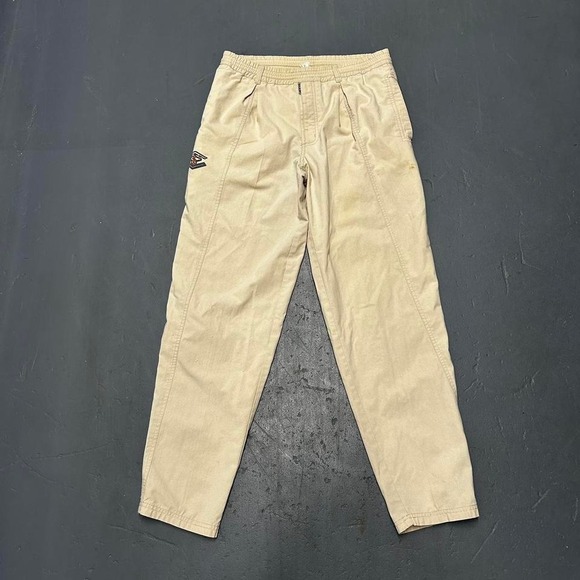Bugle Boy Other - Vintage 90s Bugle boy cream off white old money style straight leg linen pants